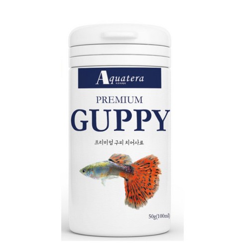 아쿠아테라 프리미엄 고단백 구피 치어사료 이미지 2