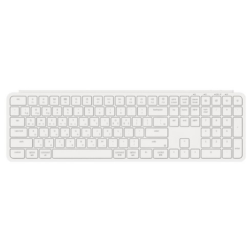 키크론 B6 Pro 무선 일반형 키보드, 바닐라 크림, B6P-K8, 제조사축