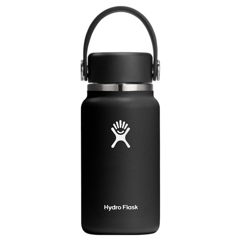 하이드로플라스크 마이크로 하이드로 보틀 텀블러, 블랙, 1개, 200ml
