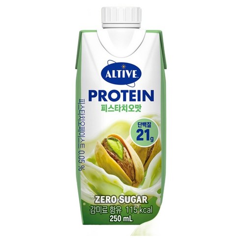 얼티브 프로틴 피스타치오맛 250ml, 18개 솔직 후기 | 실사용자 리뷰 분석 - 상품 이미지 2