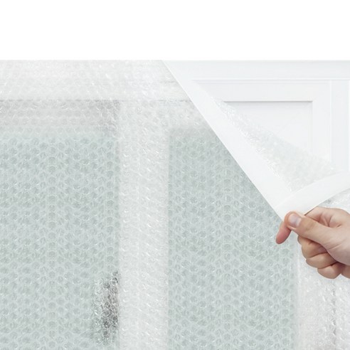 쾌청 2겹 5중 창문 단열 뽁뽁이 방한 에어캡, 150 x 150 ..., 1개