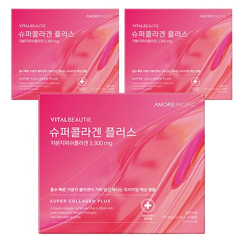 바이탈뷰티 슈퍼콜라겐 플러스 30p 750ml, 3개 맛있게 먹은 솔직 후기 - 상품 이미지 1