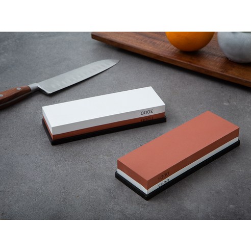 코멧 키친 고급 칼갈이 양면 숫돌 1000/3000방 + 논슬립 패드 세... 솔직 후기 | 실사용자 리뷰 분석 - 상품 이미지 2