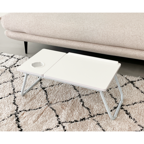 오브민 5단 각도조절 접이식 베드테이블 640 x 320 x 250 mm 이미지 2