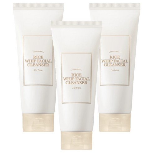 아임프롬 라이스 휩 페이셜 클렌저, 3개, 150ml