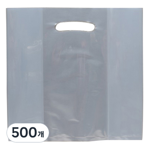 PE 비닐쇼핑백 대, 500개, 무지