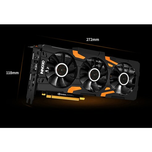 INNO3D GeForce RTX 2080 Ti GAMING OC D6 11GB X3 顯卡PG150 顯示卡