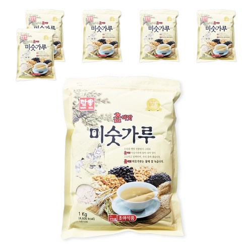 초야식품 참이맛 미숫가루 1kg, 6개 솔직 후기 | 실사용자 리뷰 분석 - 상품 이미지 1