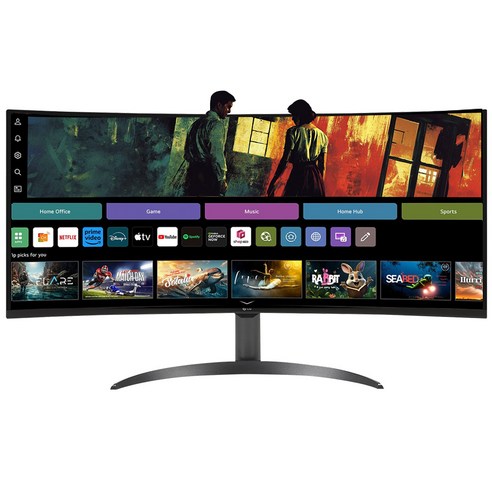 답답한 시야에서 벗어나 넓고 선명하게, LG전자 WQHD 커브드 모니터로 업무와 즐거움을 동시에