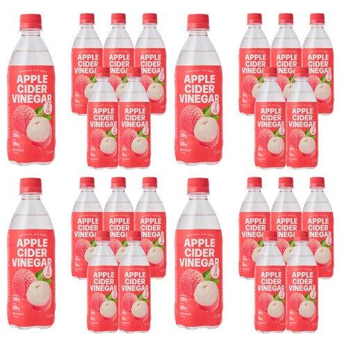 클룹 애사비 리치 제로 탄산음료, 24개, 500ml