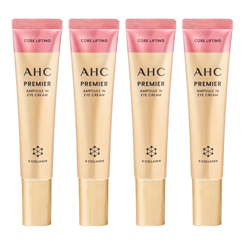 AHC 프리미어 앰플 인 코어리프팅 아이크림, 40ml, 4개