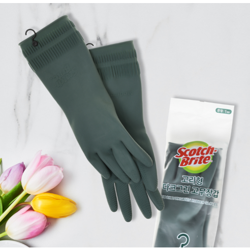 스카치브라이트 3M 고리형 고무장갑 이미지 3