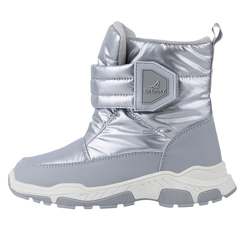 스페리탑사이더 아동용 싱글 벨크로 글루 패딩 부츠 S1FFKKBG02SV