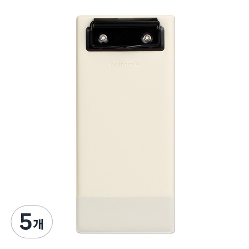 데얼스 메모 클립보드 MINI, 바닐라, 5개