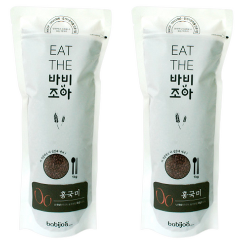 바비조아 홍국미, 1kg, 2개