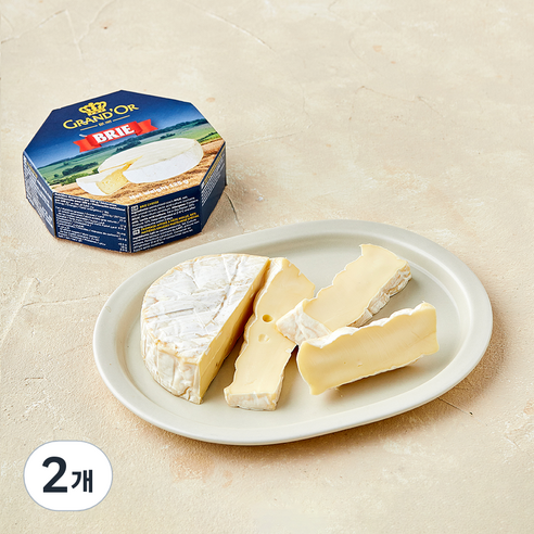 그랑도르 브리, 125g, 2개, 1개입