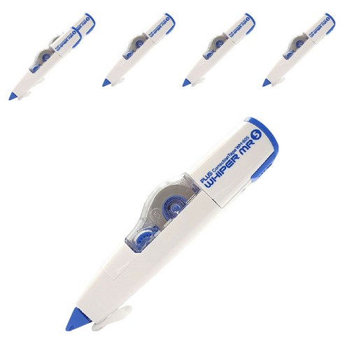 플러스 수정테이프 WH-605, 블루, 6개