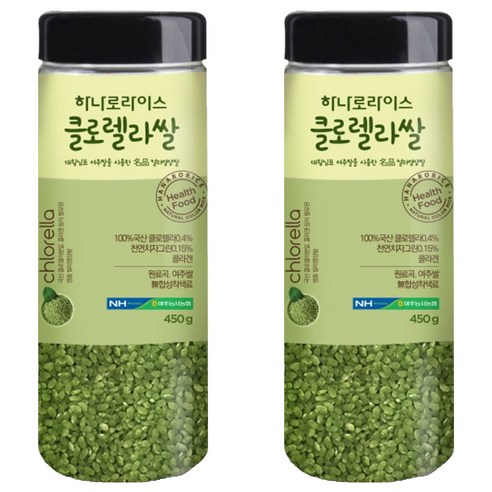 농협 하나로라이스 클로렐라쌀, 450g, 2개