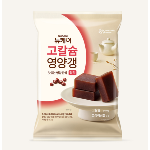 뉴케어 고칼슘 영양갱 1.2kg, 1개 솔직 후기 | 실사용자 리뷰 분석 - 상품 이미지 2