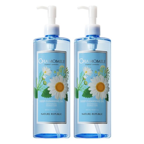 네이처리퍼블릭 포레스트 가든 캐모마일 클렌징 오일, 500ml, 2개