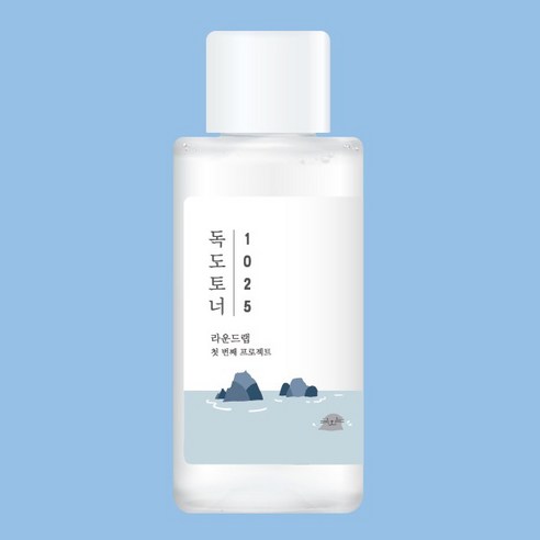 라운드랩 1025 독도 트래블 키트 토너 + 로션 + 선크림 + 클렌저 + 파우치 세트 이미지 2