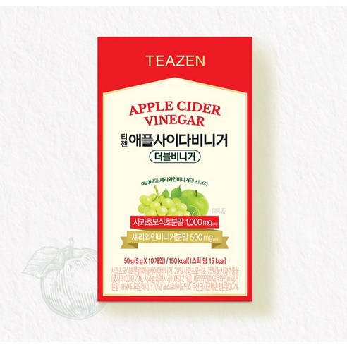 티젠 애사비 애플사이다비니거 더블 후기 분석 - 다양한 음용법 제안