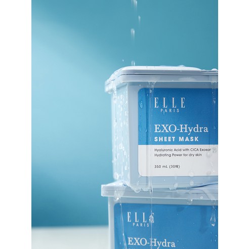 ELLE PARIS EXO 하이드라 뽑아쓰는 5분 퀵 시트마스크 [수분] 이미지 4