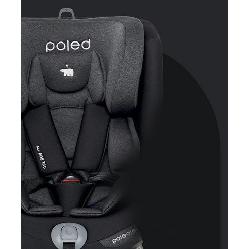 한 번의 선택으로 아이 성장 전 과정을 함께하는 폴레드 올에이지 360 카시트