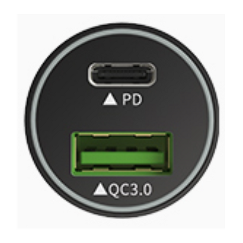 신지모루 51W 퀄컴 듀얼포트 PPS PD 3.0 차량용 시거잭 초고속 충전기 이미지 3