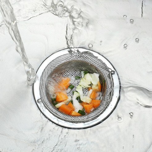 손잡이 스텐 배수구망 8cm 솔직 후기 | 실사용자 리뷰 분석 - 상품 이미지 2