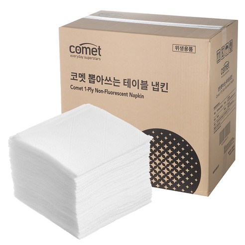코멧 뽑아쓰는 테이블 냅킨 실사용 후기 | 효과 있을까? - 상품 이미지 1