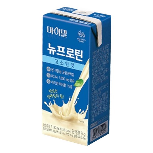 마이밀 정품 뉴프로틴 고소한맛 190ml, 16개 이미지 2