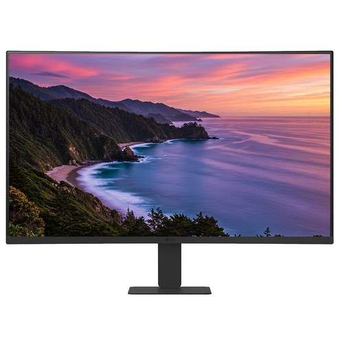 LG전자 FHD PC모니터 후기 분석 - 뒷면 단자 구성 및 베사홀