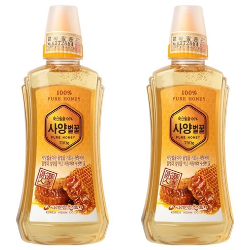 고려인삼 사양벌꿀 750g, 2개 솔직 후기 | 실사용자 리뷰 분석 썸네일