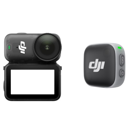 DJI Osmo Nano 스탠더드 콤보 액션캠 128GB + 마이크 미니 2 송신기 세트, 액션캠(OD001), 송신기(DMMT02), 액션캠(단일색상) + 송신기(혼합색상)