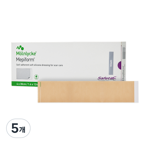 멘리케 메피폼 방수가능 실리콘 겔 시트 5p, 5개