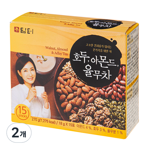 담터 호두 아몬드 율무차 - 율무차 | 쿠팡
