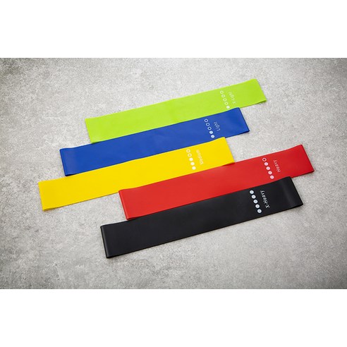 코멧 스포츠 라텍스 루프밴드 5종 세트 실사용 후기 | 효과 있을까? - 상품 이미지 2