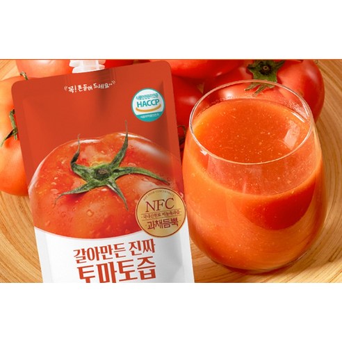 유기농마루 갈아만든 진짜 토마토즙 100ml, 30개 이미지 3