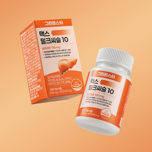 그린몬스터 맥스 밀크씨슬 10 3개월분 90정, 1개 맛있게 먹은 솔직 후기 - 상품 이미지 4