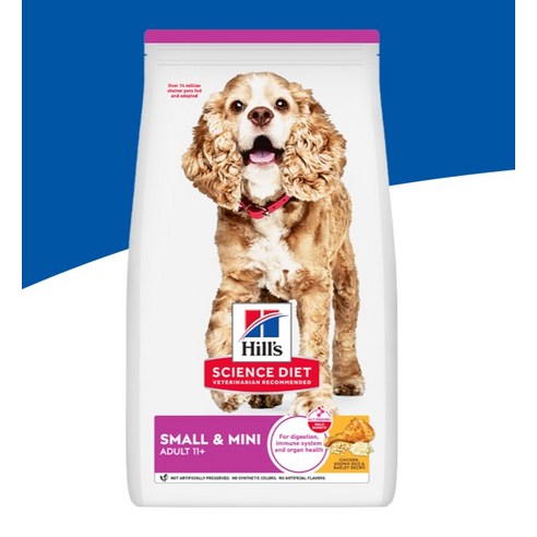 힐스사이언스다이어트 강아지 어덜트 11+ 스몰 앤 미니 기능성 사료 이미지 2