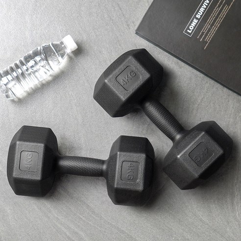 코멧 스포츠 육각 덤벨 아령 블랙 이미지 2