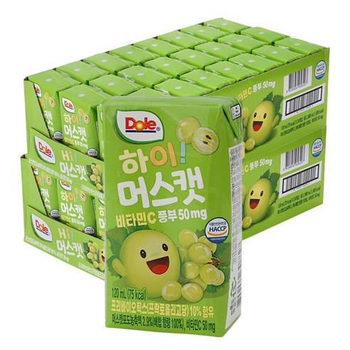 돌 하이 머스캣 주스 120ml × 24개