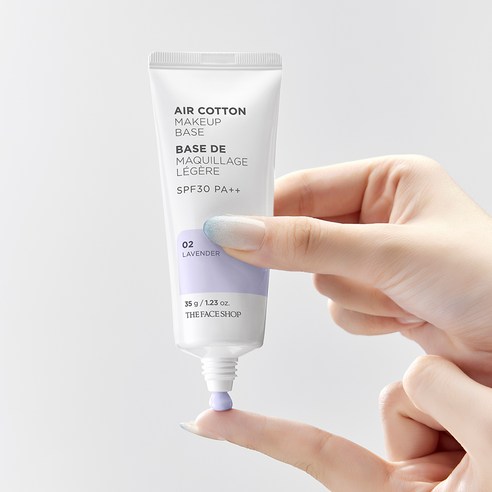 더페이스샵 에어코튼 메이크업 베이스 35g 이미지 3
