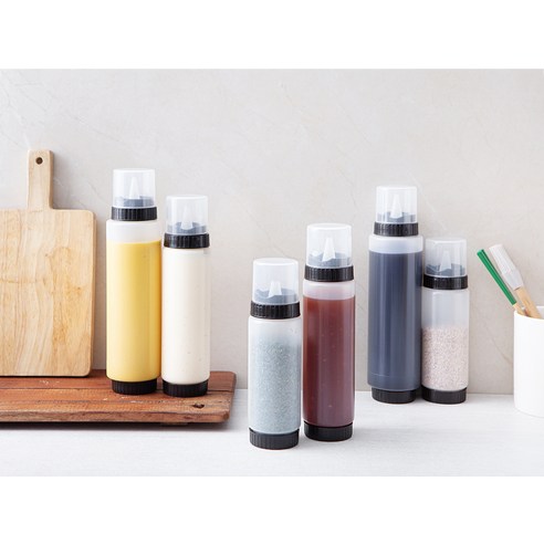 코멧 잘라쓰는 실리콘노즐 소스통 실사용 후기 | 효과 있을까? - 상품 이미지 2