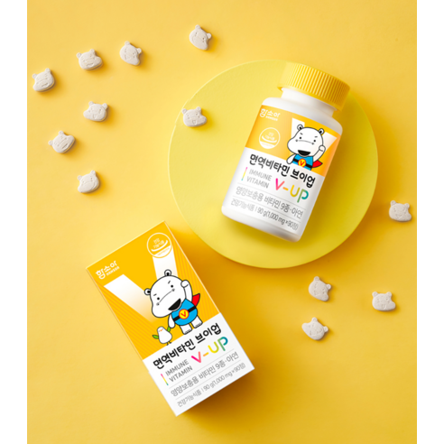 함소아 면역 비타민 브이업 1000mg 90정, 1개 실사용 후기 | 효과 있을까? - 상품 이미지 3