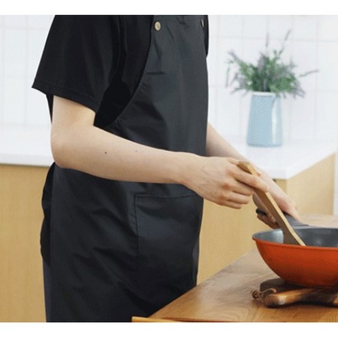 씨오브비 주방 카페 생활방수 편한 앞치마 이미지 4