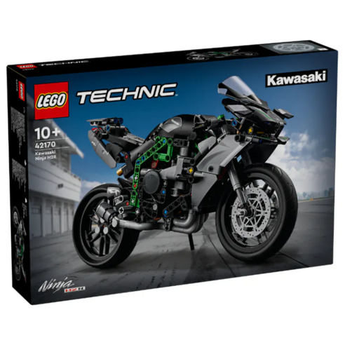 香木 樂高LEGO 42170 精緻積木拼裝玩具, 川崎Kawasaki Ninja H2R Motorcycle