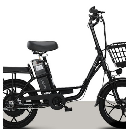 모토벨로 G7, 실용성과 경제성을 겸비한 블랙 전기자전거