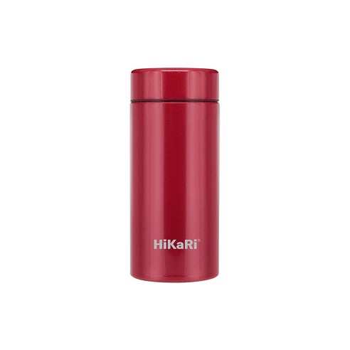 HiKaRi 슬림 미니 보온보냉 스텐 텀블러, 레드, 200ml, 1개